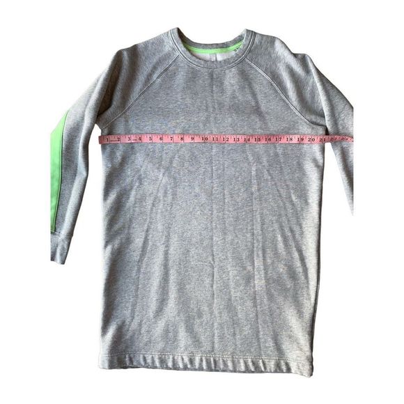 Athleta Gray and Neon Green Mini Dress - Picture 9 of 11